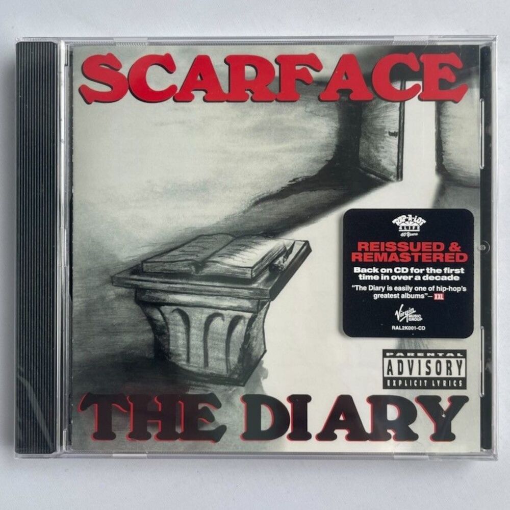 Scarface – The Diary – Compact Disc, CD, Rap-A-Lot, 2026 New Remastered Rap